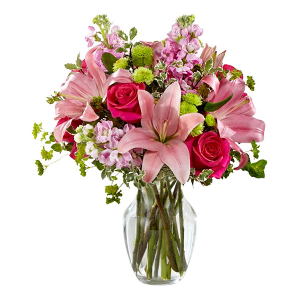 The FTD Pink Posh Bouquet - Deluxe