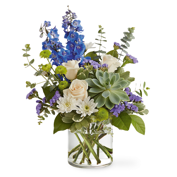 Cerulean Waves Bouquet - Deluxe