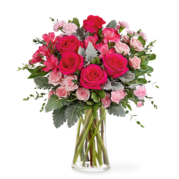 Tickled Pink Bouquet - Deluxe
