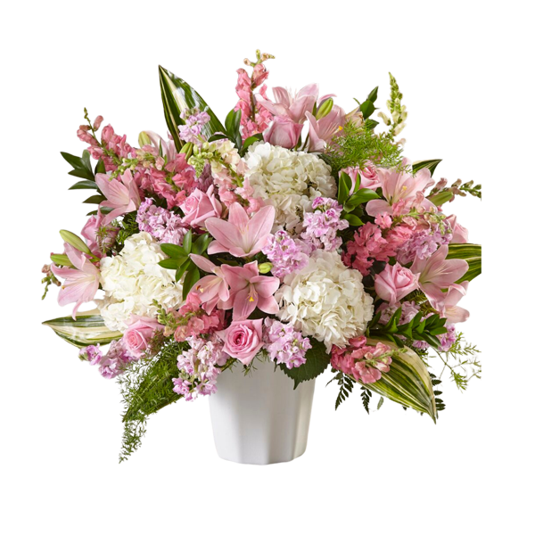 The FTD Simply Serene Floor Basket - Deluxe