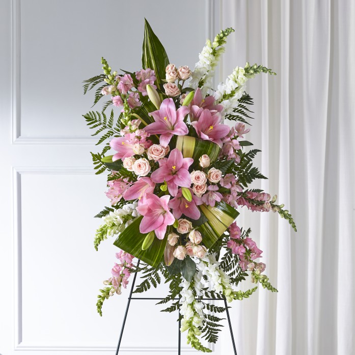 Elegant Embrace Standing Spray