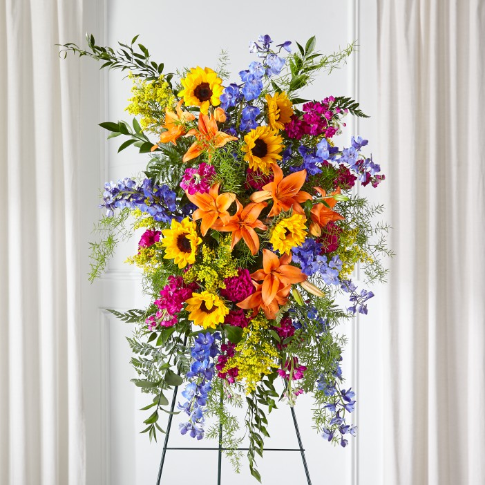 Sunlit Memories Standing Spray