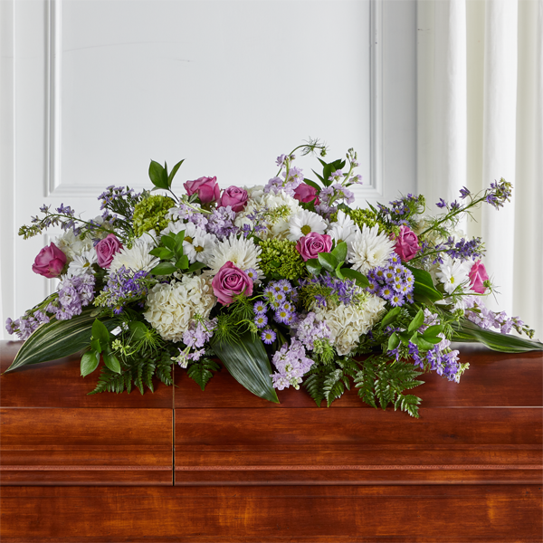 Meadows of Serenity Casket Spray