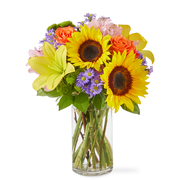 Basking in the Glow Bouquet - Deluxe