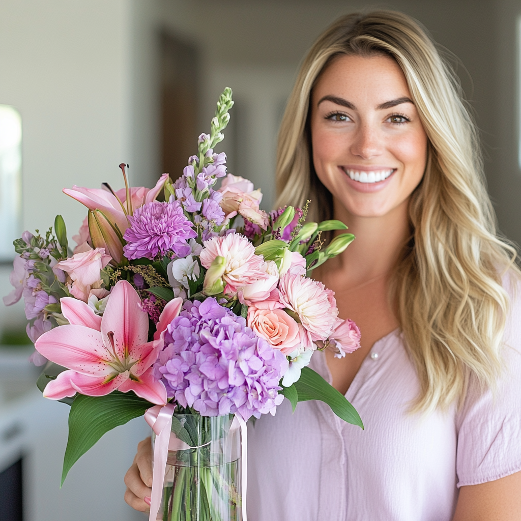 Blush Of Love Bouquet