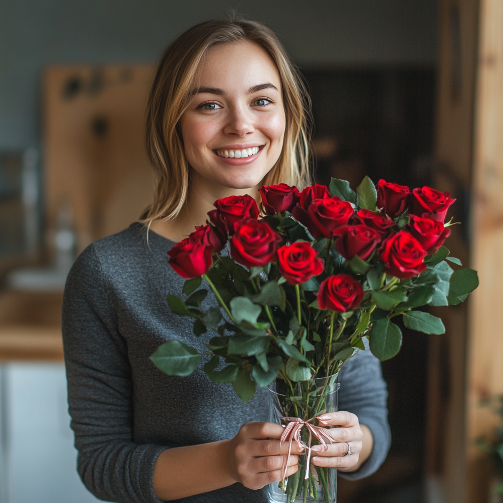 1 Dozen Roses - Red