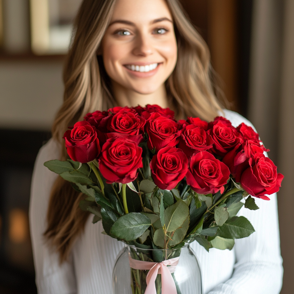 1 Dozen Roses - Red