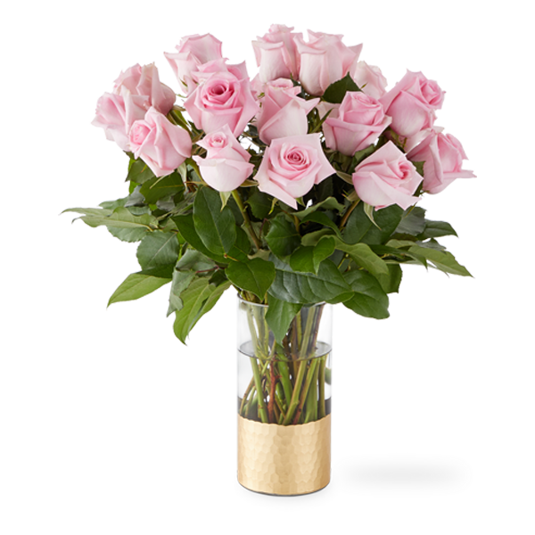Picture Perfect Pink Rose Bouquet - Deluxe