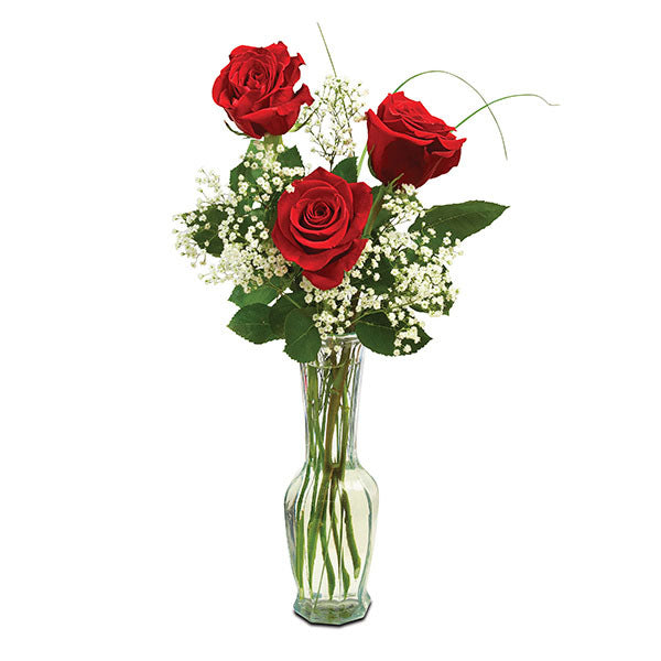 Bud Vase Roses