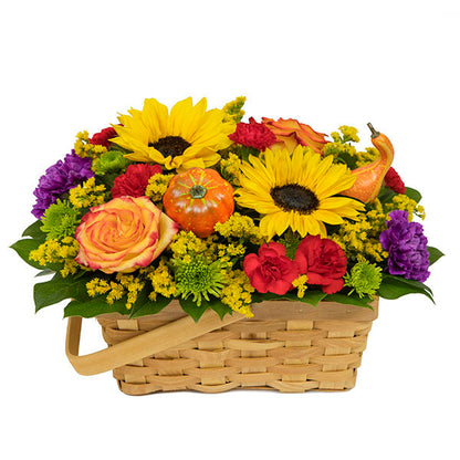 Bountiful Blooms Basket