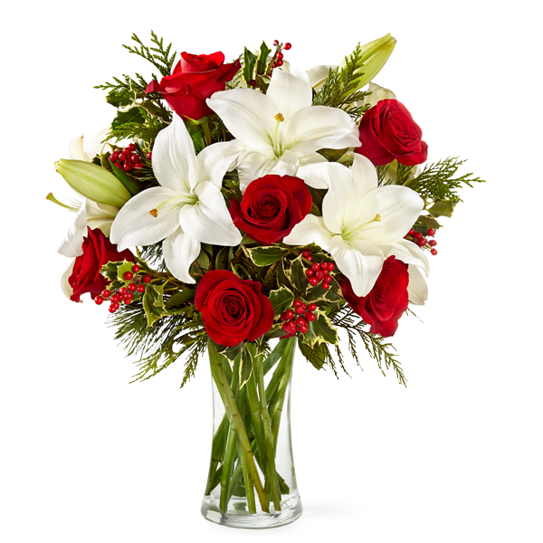 Sparkling Snowflakes Bouquet - Deluxe