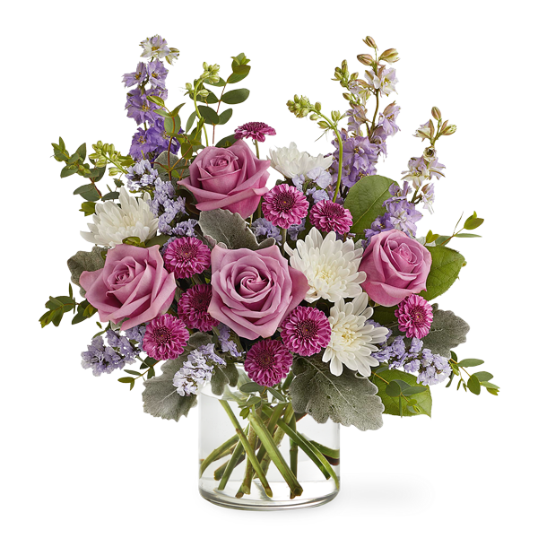 Violet Frost Bouquet - Deluxe