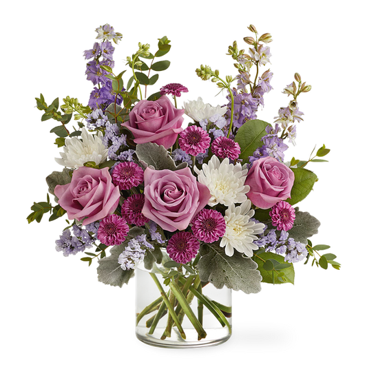 Violet Frost Bouquet - Deluxe