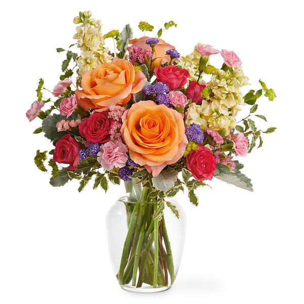 Tangerine Tango Bouquet - Deluxe