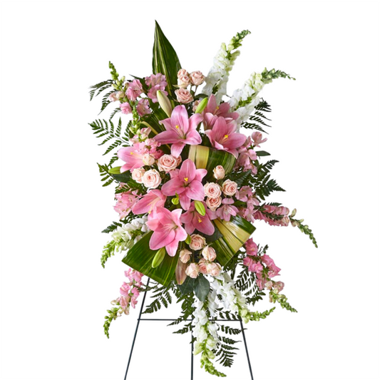 The FTD Elegant Embrace Standing Spray