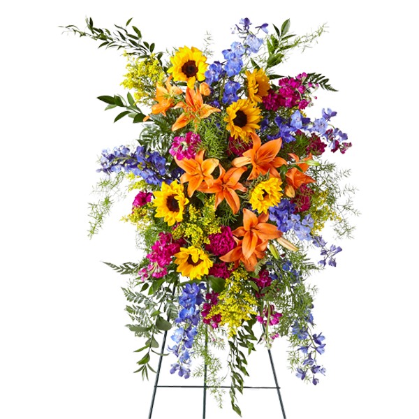 The FTD Sunlit Memories Standing Spray