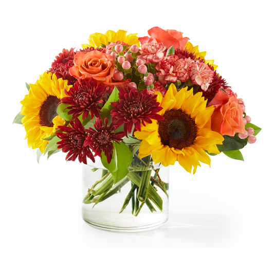 September Sunset Bouquet - Deluxe