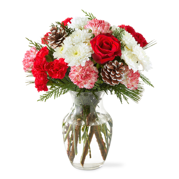 Candy Cane Lane Bouquet - Deluxe