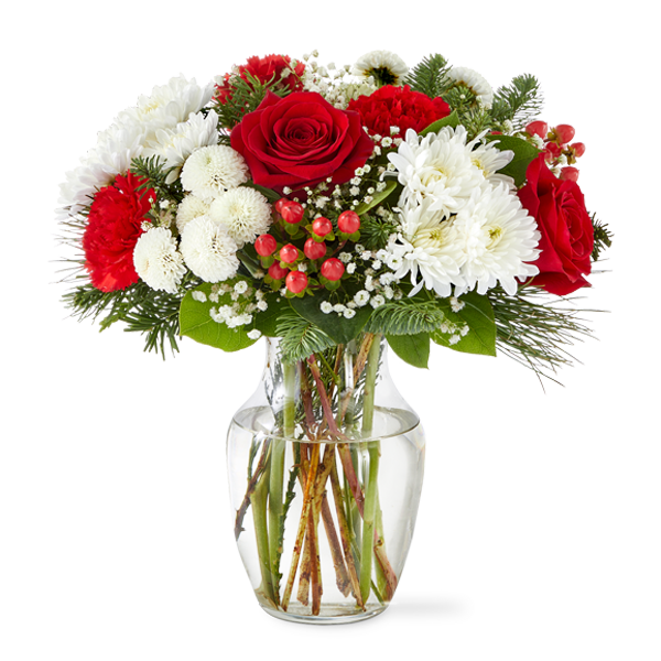 Chance of Flurries Bouquet - Deluxe