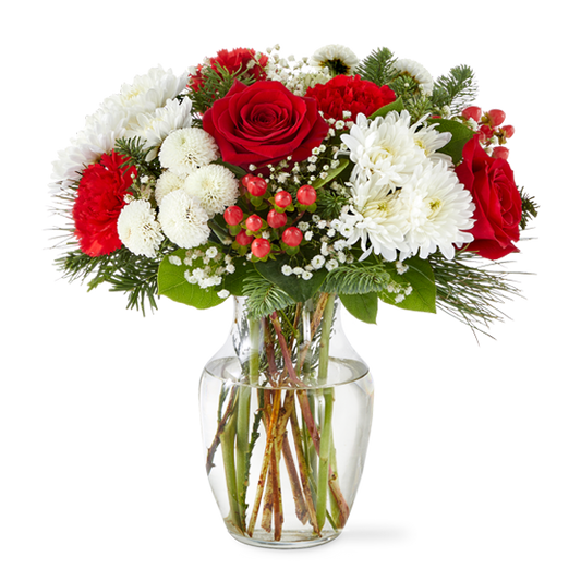 Chance of Flurries Bouquet - Deluxe