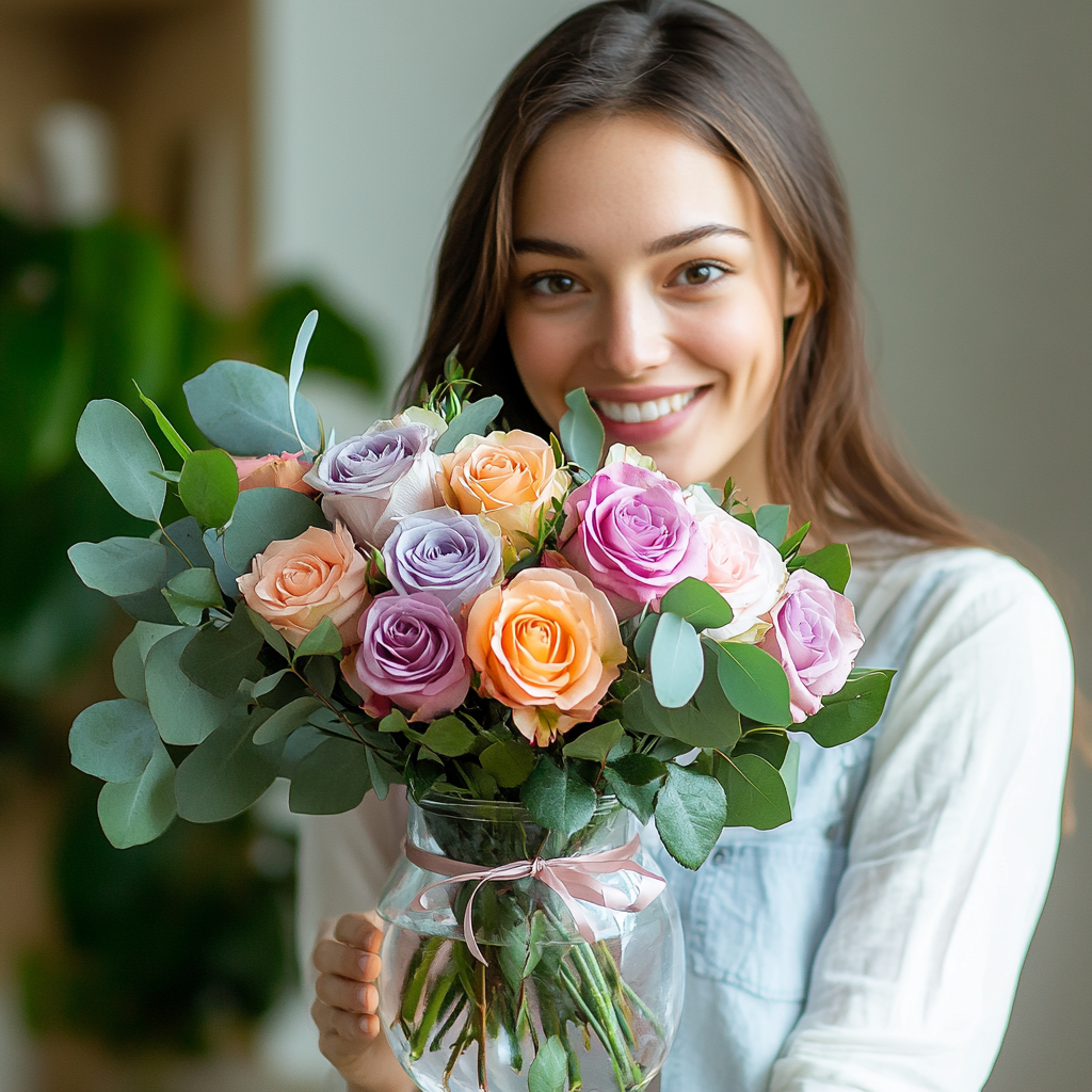 Assorted Roses - Pastel